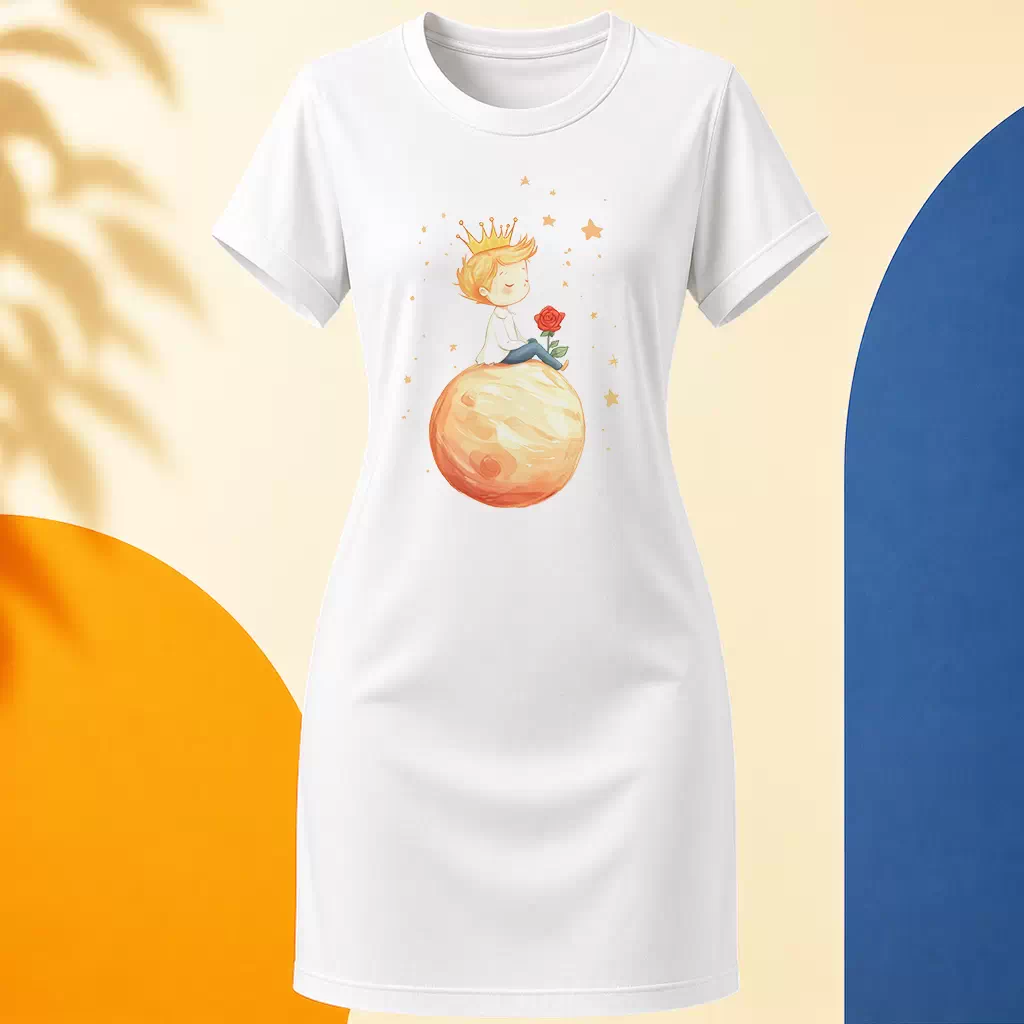Šaty - Tajemný úsměv - Malý princ - Le petit prince